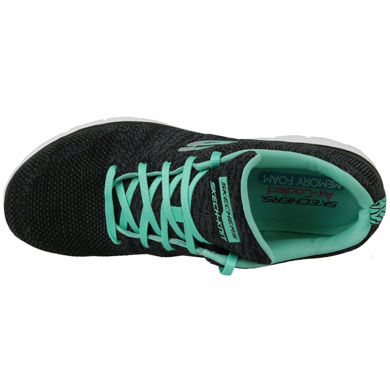 Skechers Flex Appeal 2.0 W 12756-BKAQ musta 2