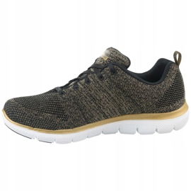 Skechers Flex Appeal 2.0 W 12771-BKGD Kengät musta monivärinen 1