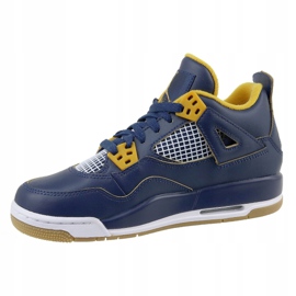 Nike Jordan 4 Retro Bg Jr 408452-425 tummansininen 1
