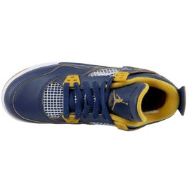 Nike Jordan 4 Retro Bg Jr 408452-425 laivastonsininen 2