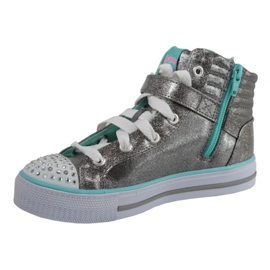 Skechers Shuffles Jr 10712L-GUTQ Kengät harmaa 1