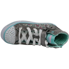Skechers Shuffles Jr 10712L-GUTQ Kengät harmaa 2