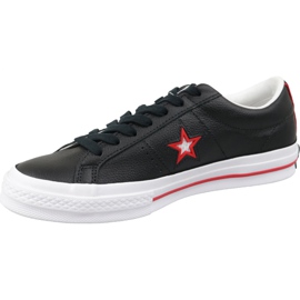 Converse One Star M 161563C kengät musta 1