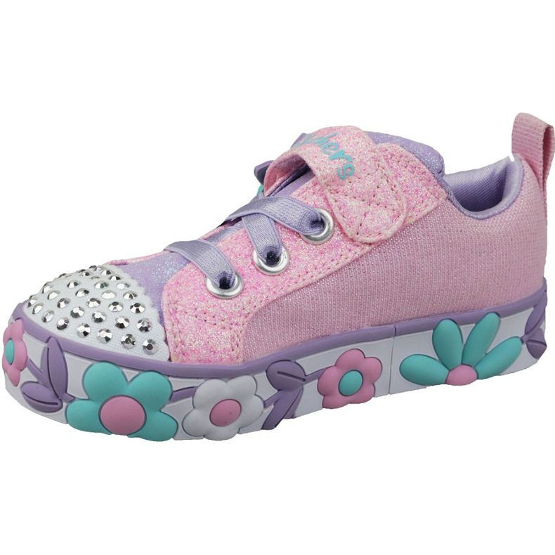 Skechers Daisy Lites Jr 10965N-PKMT Kengät vaaleanpunainen 1