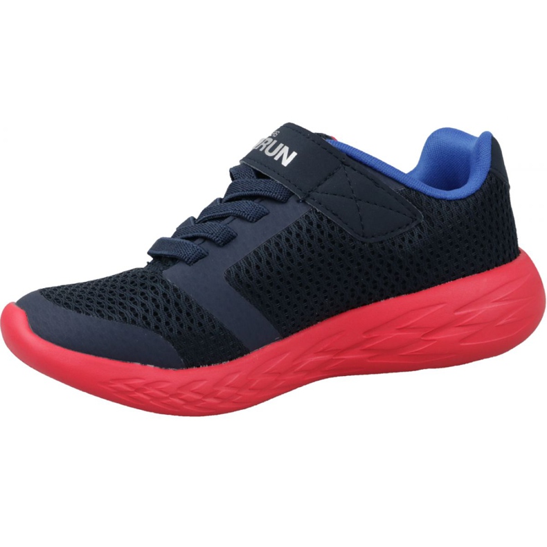 Skechers Go Run 600 Jr 97860L-NVRD Kengät laivastonsininen 1