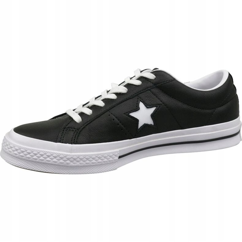 Converse One Star Ox 163385C kengät musta 1