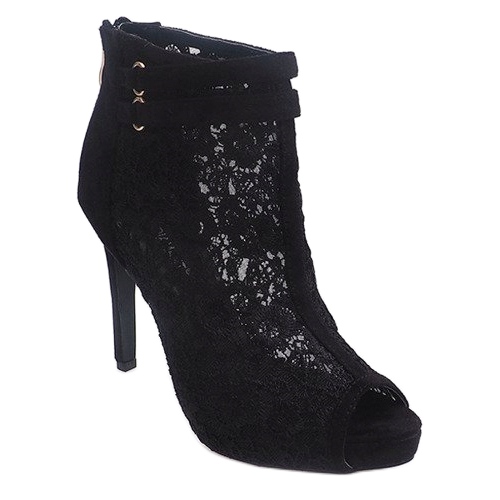 Sandaalit korkokenkä 8709 musta 1