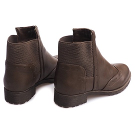 Klassiset jazz -saappaat W102 Khaki vihreä 1