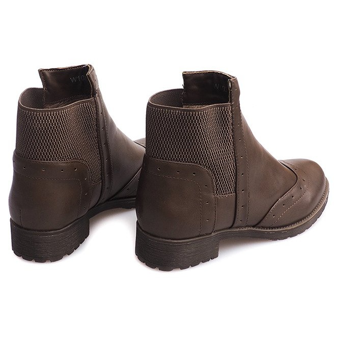 Klassiset jazz -saappaat W102 Khaki vihreä 1