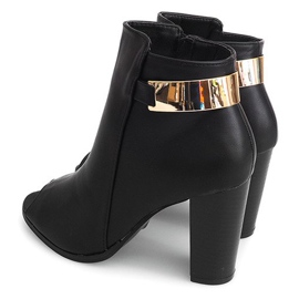 Avaa saappaat postitse F906 musta 1