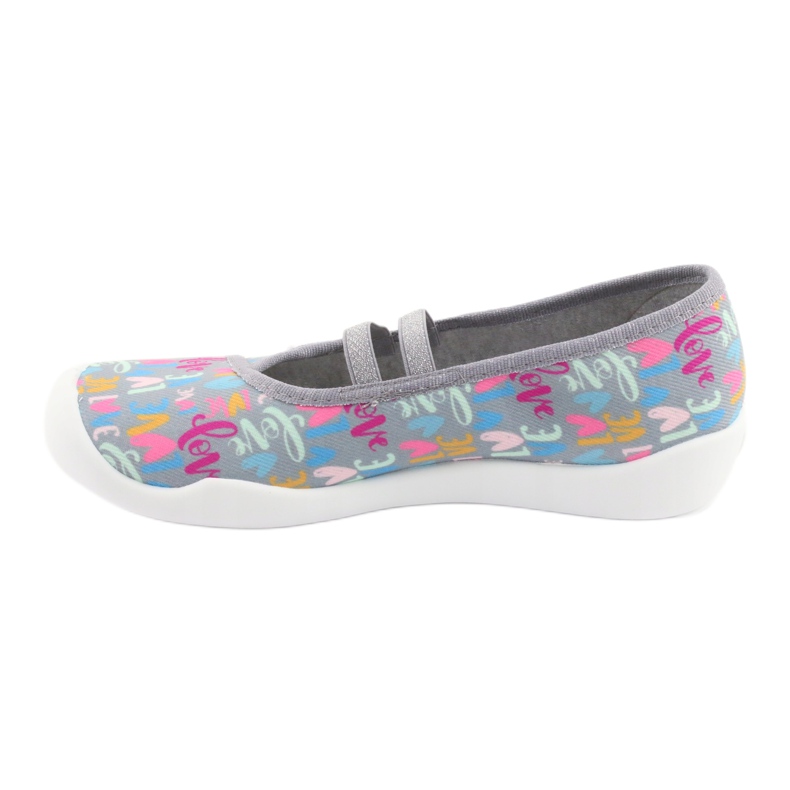 Befado lasten kengät 116Y261 sininen vaaleanpunainen harmaa vihreä keltainen 2