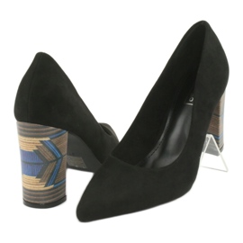 Mokkanahkapumput Filippo 1103 musta 4