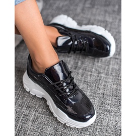 Marquiz Urheilujalkineet paljeteilla musta 2