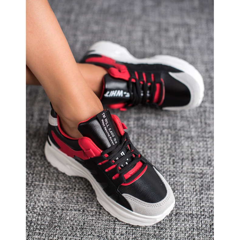 SHELOVET Naisten urheilukengät musta monivärinen 1