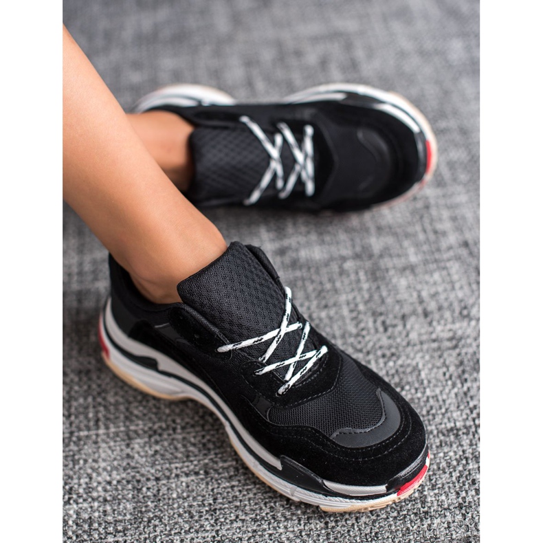 SHELOVET Rento urheilujalkineet musta monivärinen 1