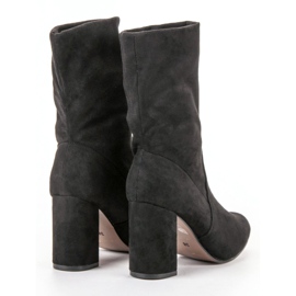 Super Mode Slip-on saappaat postissa musta 1