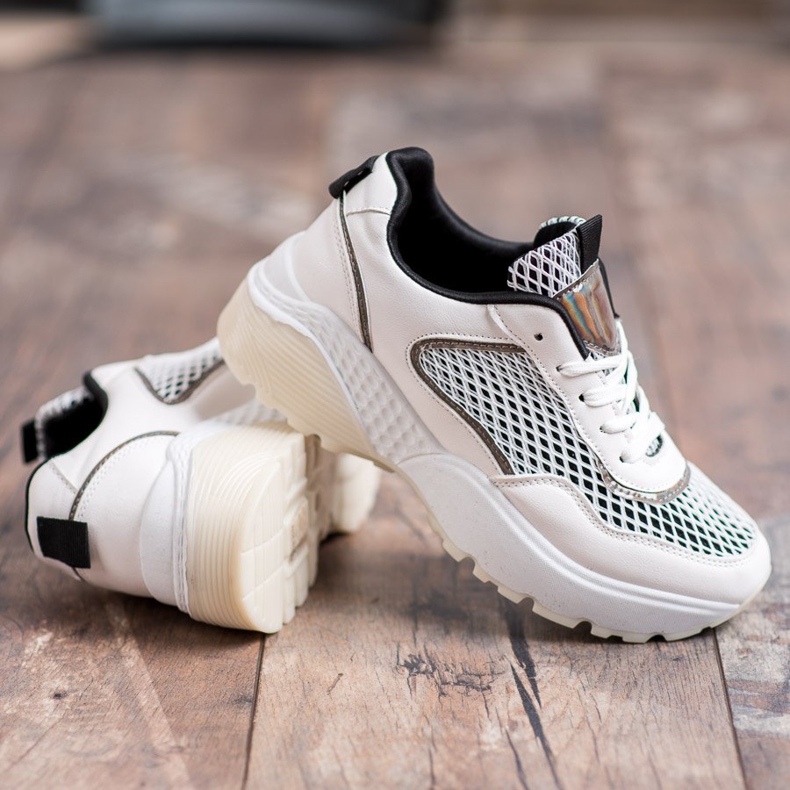 SHELOVET Mukavat urheilukengät valkoinen 1