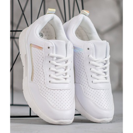 SHELOVET Valkoiset urheilukengät valkoinen 2