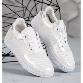 Jumex Sidotut urheilukengät valkoinen 1