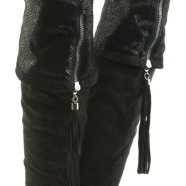 Musta mokkanahka Filippo 514 4