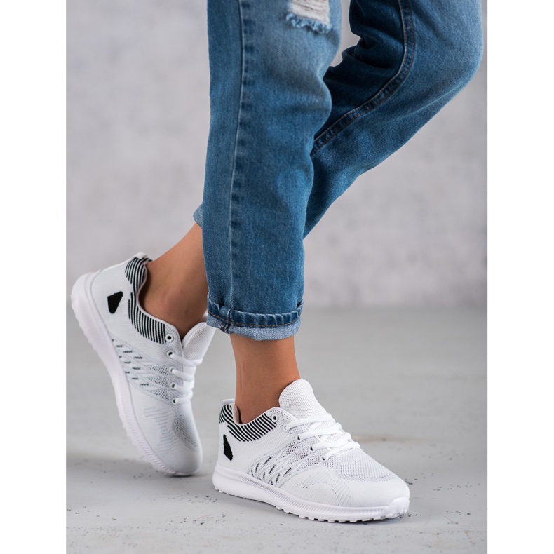 SHELOVET Kevyet urheilukengät valkoinen 1