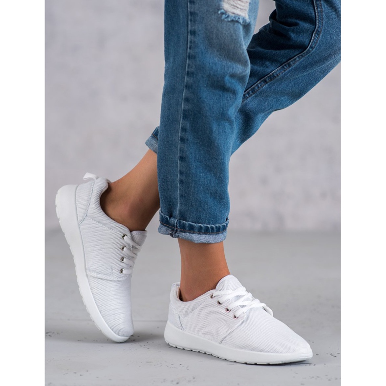 SHELOVET Tekstiiliset urheilujalkineet valkoinen 2