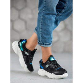 SHELOVET Mukavat urheilukengät musta 1