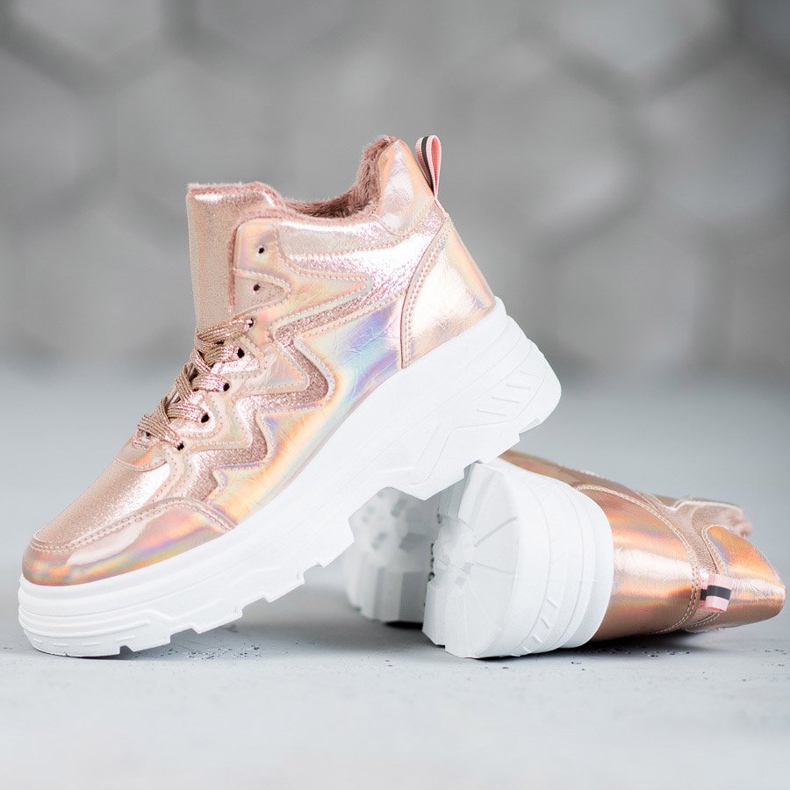 Seastar Lämpimät lenkkarit vaaleanpunainen 1