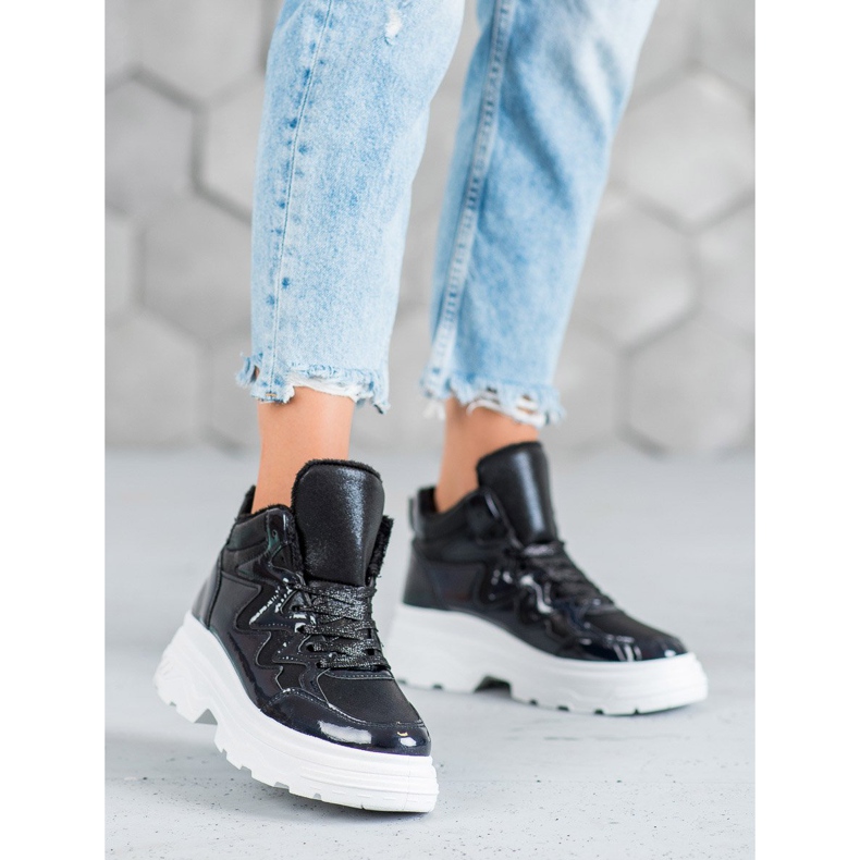 Seastar Lämpimät lenkkarit musta 2