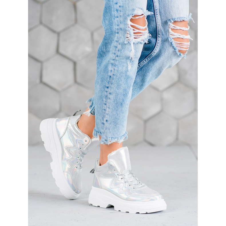 Seastar Lämpimät lenkkarit harmaa 1