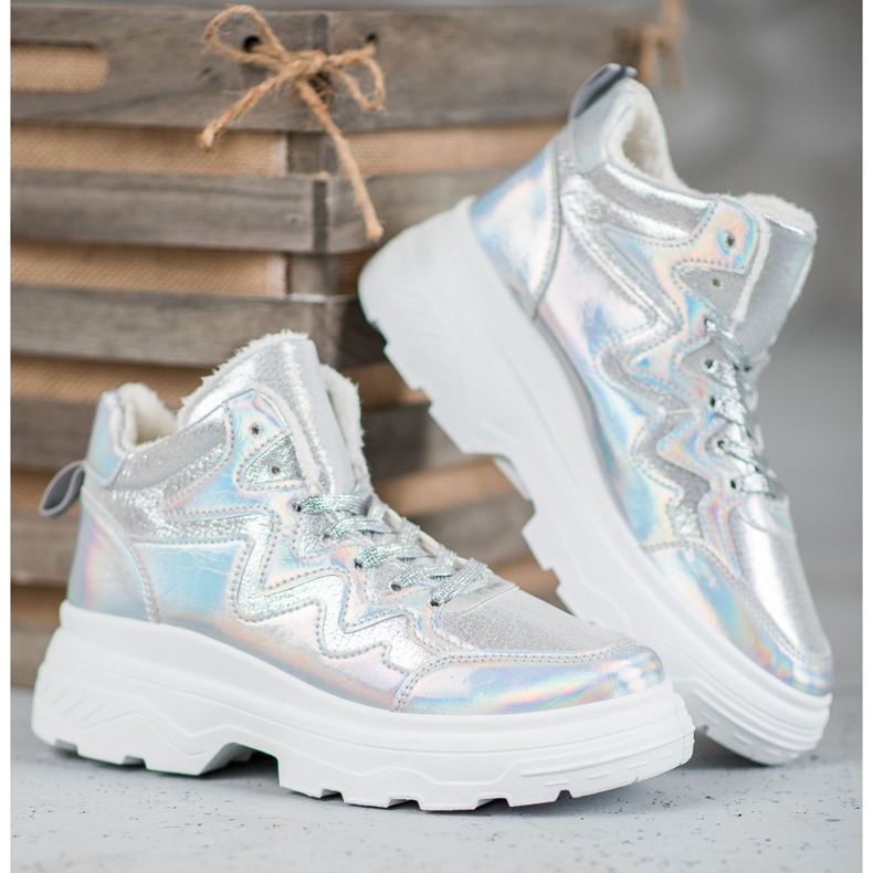 Seastar Lämpimät lenkkarit harmaa 2