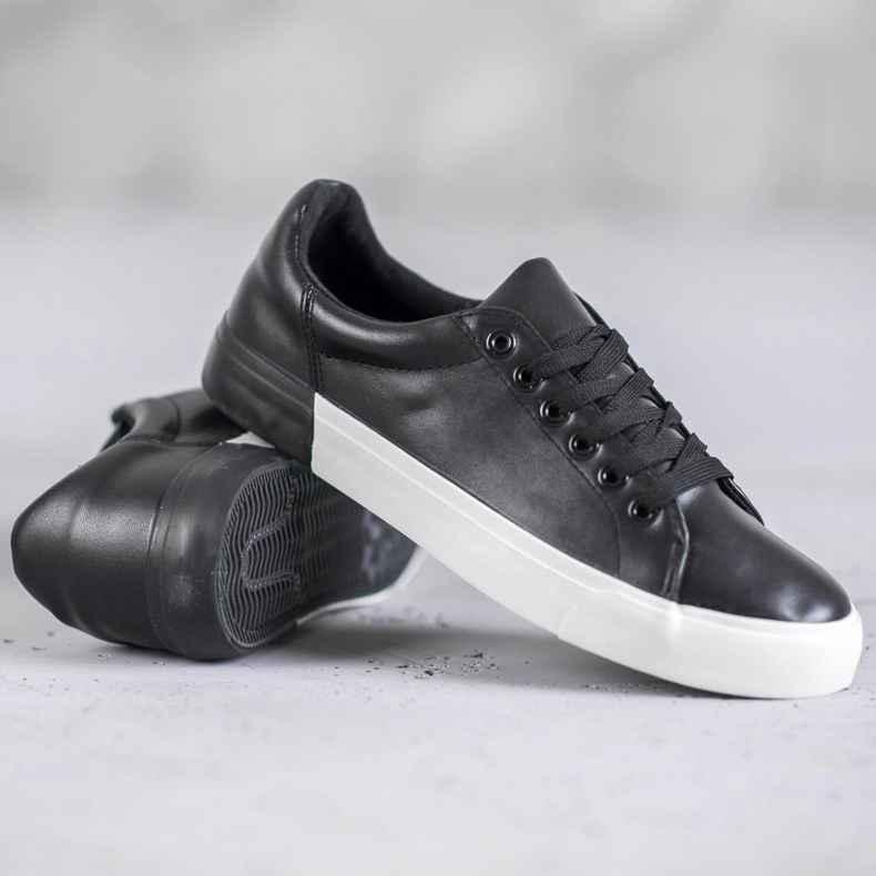 Bestelle Eco -nahka lenkkarit musta 1