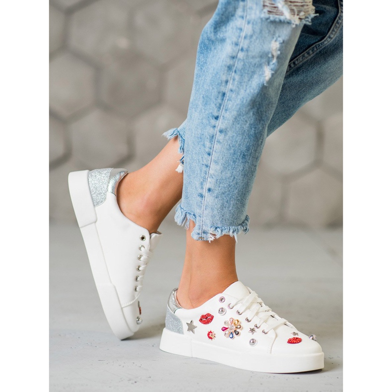 Bestelle Urheilukengät laastareilla valkoinen 1