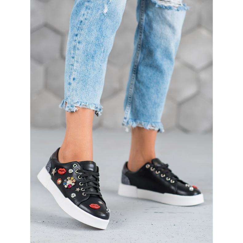 Bestelle Urheilukengät laastareilla musta 1