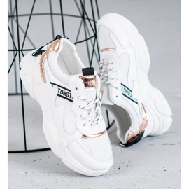 SHELOVET Mukavat urheilukengät valkoinen 1