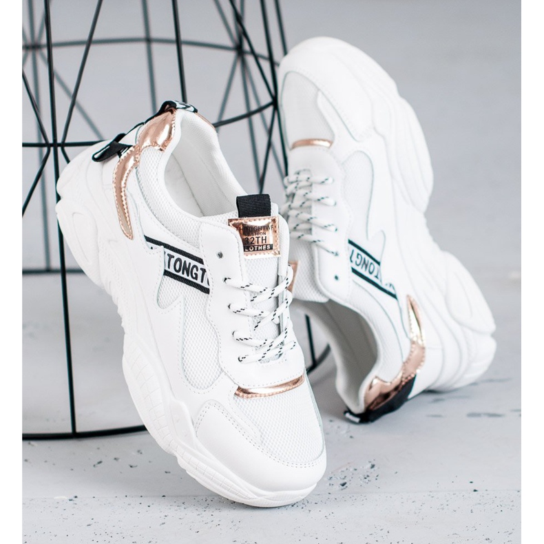 SHELOVET Mukavat urheilukengät valkoinen 1