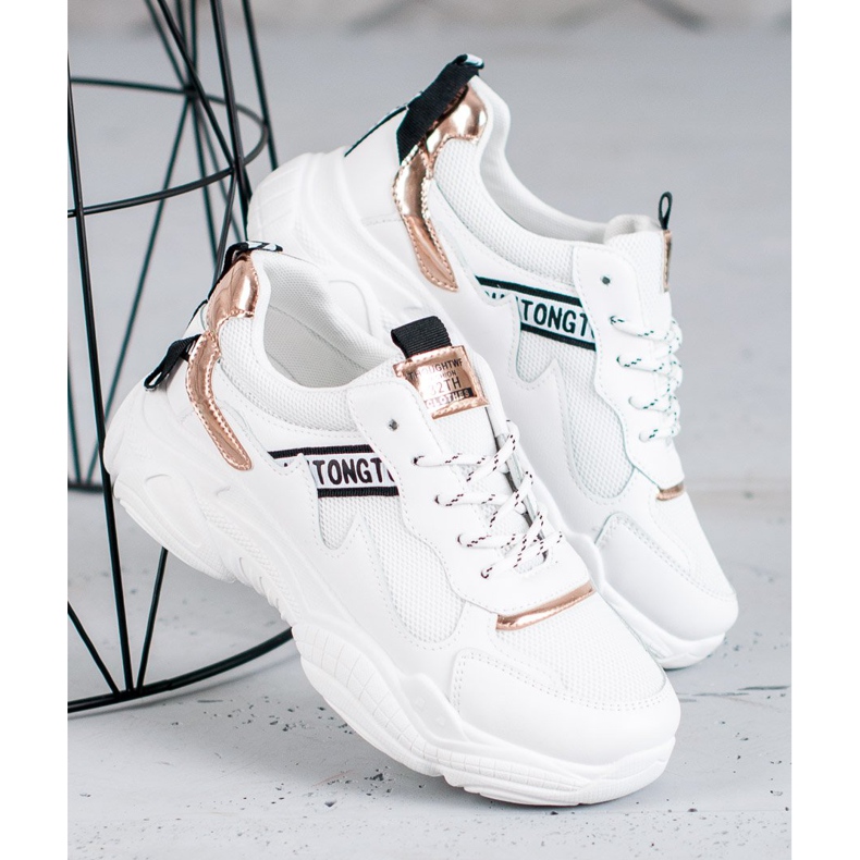 SHELOVET Mukavat urheilukengät valkoinen 2