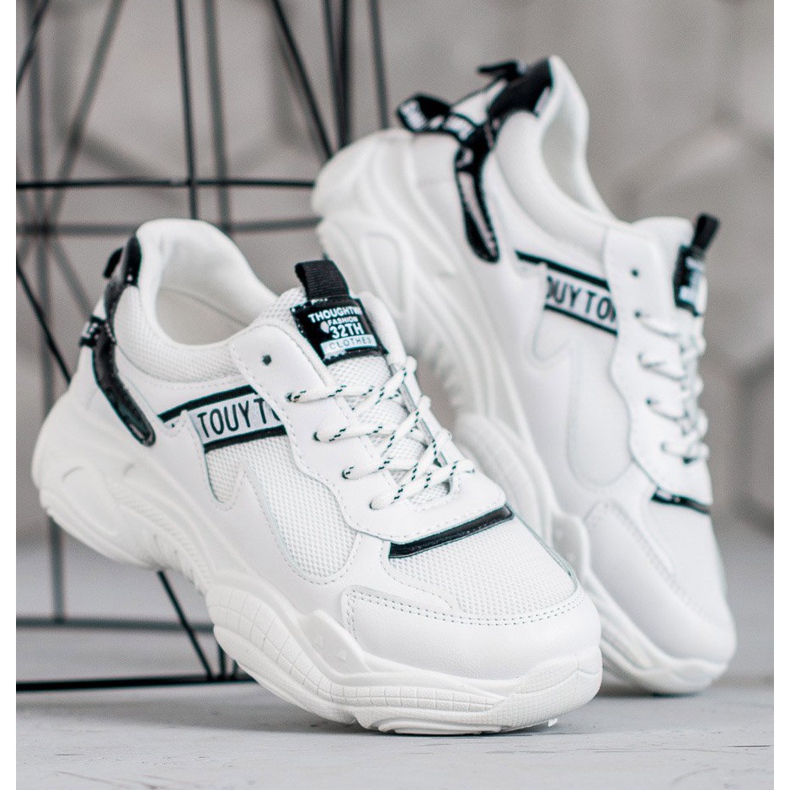 SHELOVET Mukavat urheilukengät valkoinen 1