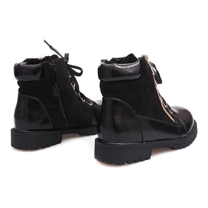 Saappaat Nauhakengät 1551 musta 2