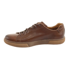 Riko Sports Leather Shoes 893 Brown ruskea 2