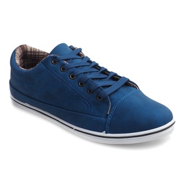 Muodikkaat korkokengät TL345 Navy Blue tummansininen 2
