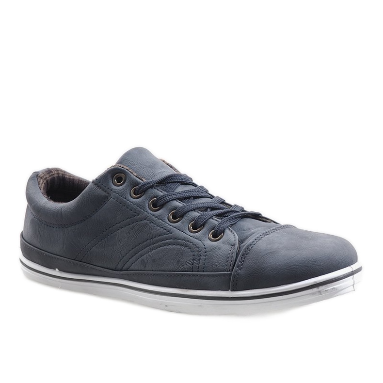 Muodikkaat korkokengät TL345 Navy Blue tummansininen 1