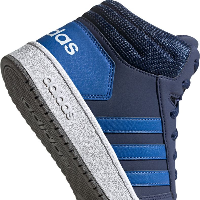 Adidas Hoops Mid 2.0 Jr EE6707 kengät tummansininen 2