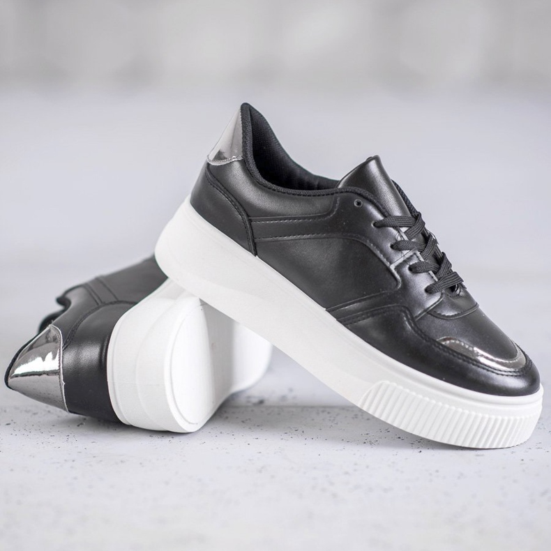 SHELOVET Black Creepers musta 1