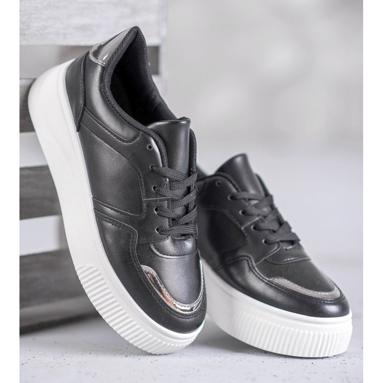 SHELOVET Black Creepers musta 2