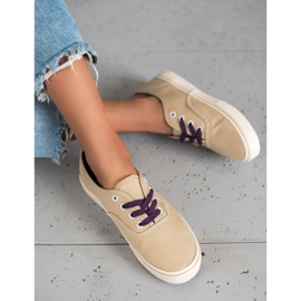 SHELOVET Mukavat lenkkarit ruskea 1