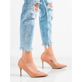 Diamantique Beige korkokengät 1