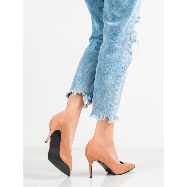 Diamantique Beige korkokengät 2