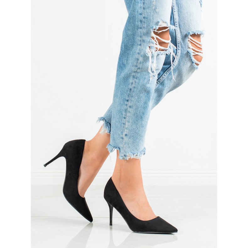 Diamantique Mustat korkokengät 1