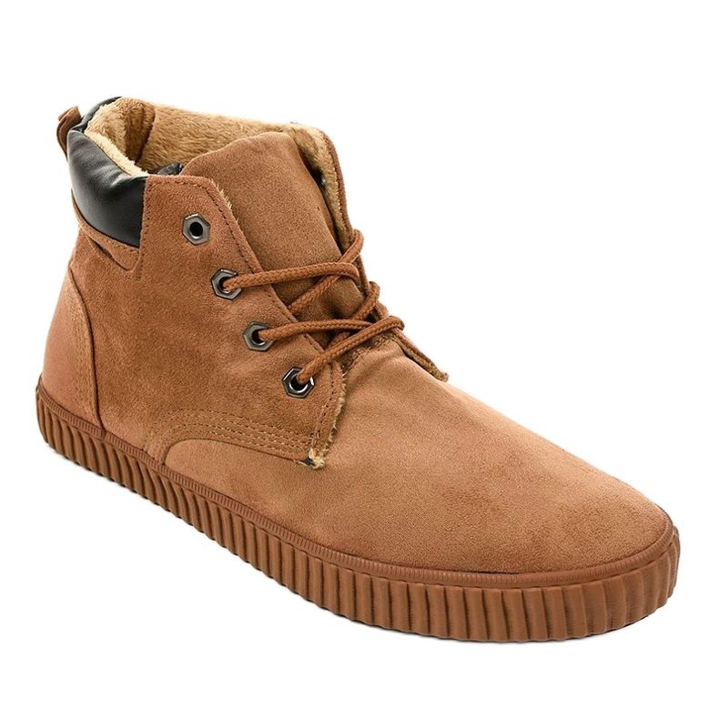 Ruskeat eristetyt miesten lenkkarit AN06 1